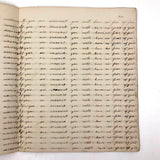 Lewis Betts' 1853 Penmanship Practice Notebook with Great Sentences, Milton MA
