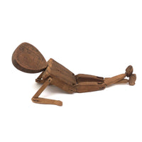 Double Faced Hand-carved Folk Art Jig Figure