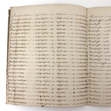 Lewis Betts' 1853 Penmanship Practice Notebook with Great Sentences, Milton MA