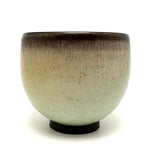 Radiant, One of a Kind Make Do Edwin and Mary Scheier Vessel with Hand Hammered Copper Foot