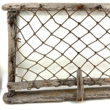 Sculptural Much Weathered Old Lobster Trap Fragment