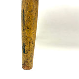 Best Antique Cricket Stool in Original Mustard Paint
