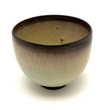 Radiant, One of a Kind Make Do Edwin and Mary Scheier Vessel with Hand Hammered Copper Foot