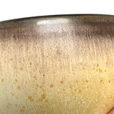 Radiant, One of a Kind Make Do Edwin and Mary Scheier Vessel with Hand Hammered Copper Foot