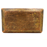 Best Antique Cricket Stool in Original Mustard Paint