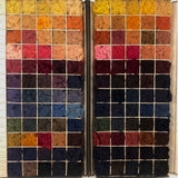 120 Colours on Loose Cotton, Late 19th C. Kuttroff, Pickhardt & Co.NYC Salesman Sample