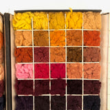 120 Colours on Loose Cotton, Late 19th C. Kuttroff, Pickhardt & Co.NYC Salesman Sample