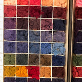 120 Colours on Loose Cotton, Late 19th C. Kuttroff, Pickhardt & Co.NYC Salesman Sample