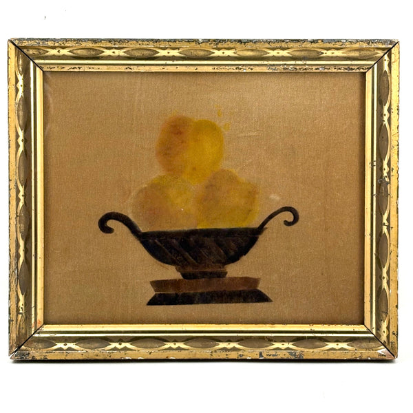 Perfectly Minimal Three Peaches in Basket 19th Century Theorem on Velvet in Period Frame