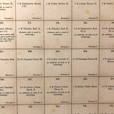 120 Colours on Loose Cotton, Late 19th C. Kuttroff, Pickhardt & Co.NYC Salesman Sample