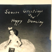 Happy Dancing For The Next Year From Ethel Rack! Vintage Snapshot