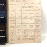 120 Colours on Loose Cotton, Late 19th C. Kuttroff, Pickhardt & Co.NYC Salesman Sample