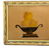 Perfectly Minimal Three Peaches in Basket 19th Century Theorem on Velvet in Period Frame