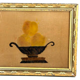 Perfectly Minimal Three Peaches in Basket 19th Century Theorem on Velvet in Period Frame