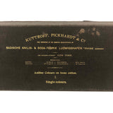 120 Colours on Loose Cotton, Late 19th C. Kuttroff, Pickhardt & Co.NYC Salesman Sample