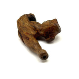 Diminutive, Very Folky Carved Pipe with Face, Found in Maine