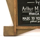 Arthur H. Harris, Frame Maker, Ithaca, NY, C. Early 20th C. Salesman Sample Frame