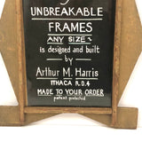 Arthur H. Harris, Frame Maker, Ithaca, NY, C. Early 20th C. Salesman Sample Frame