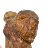 Diminutive, Very Folky Carved Pipe with Face, Found in Maine