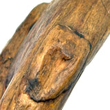 Diminutive, Very Folky Carved Pipe with Face, Found in Maine