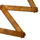 "Corn King" Manure Spreader, Timely Feeling Antique Advertising Ruler