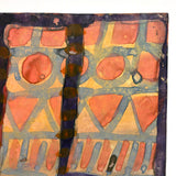 Daniel Buckler (British-American, b. 1945) Mid-Century Abstract Watercolor