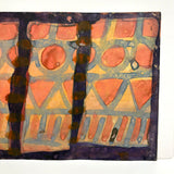 Daniel Buckler (British-American, b. 1945) Mid-Century Abstract Watercolor