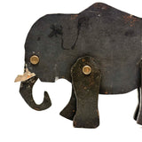 Hugely Empathetic Old Jointed Wooden Elephant