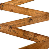 "Corn King" Manure Spreader, Timely Feeling Antique Advertising Ruler