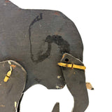 Hugely Empathetic Old Jointed Wooden Elephant