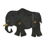 Hugely Empathetic Old Jointed Wooden Elephant