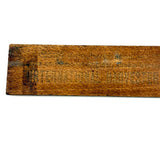 "Corn King" Manure Spreader, Timely Feeling Antique Advertising Ruler