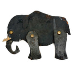 Hugely Empathetic Old Jointed Wooden Elephant