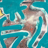 Daniel Buckler (b. 1945) , Voudon Felicite, Mixed Media on Paper Painting