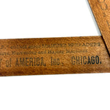 "Corn King" Manure Spreader, Timely Feeling Antique Advertising Ruler