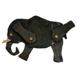 Hugely Empathetic Old Jointed Wooden Elephant