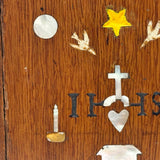 Friendship, Love and Truth, Mary Karowske's Wonderful Hidden Compartment Book Box with Carving and Inlays, 1900