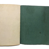 1870s Penmanship Notebook with Great Cover, Full