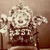 REST, W.H. Swan, Ludlow Vermont c. 1880s Funerary Memorial Cabinet Card