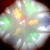 Rare Example: Early (c. 1840s) Handmade Brewster-Style Hexagonal Kaleidoscope