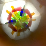Rare Example: Early (c. 1840s) Handmade Brewster-Style Hexagonal Kaleidoscope