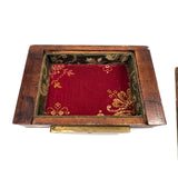 Friendship, Love and Truth, Mary Karowske's Wonderful Hidden Compartment Book Box with Carving and Inlays, 1900