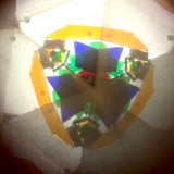 Rare Example: Early (c. 1840s) Handmade Brewster-Style Hexagonal Kaleidoscope