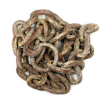 38 Inch Carved and Painted Whimsy Chain with Hook and Ring Ends