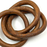 Five Interlocking Rings, Satisfying Old Hand Carved Whimsy
