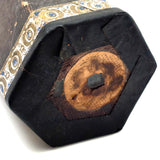 Rare Example: Early (c. 1840s) Handmade Brewster-Style Hexagonal Kaleidoscope