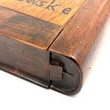 Friendship, Love and Truth, Mary Karowske's Wonderful Hidden Compartment Book Box with Carving and Inlays, 1900