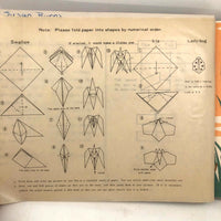 Huge Vintage Origami Lot: First Edition Mid-Century Books, Tons of Paper, and A Few Creations!