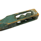 September 13, 1927 Carved Whimsy with Deco-esque Handle in Best Aqua Blue Paint