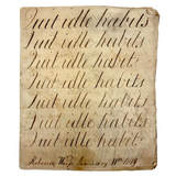 Rebecca Weiss's Lovely and Pointedly Poignant 1819 Penmanship Notebook